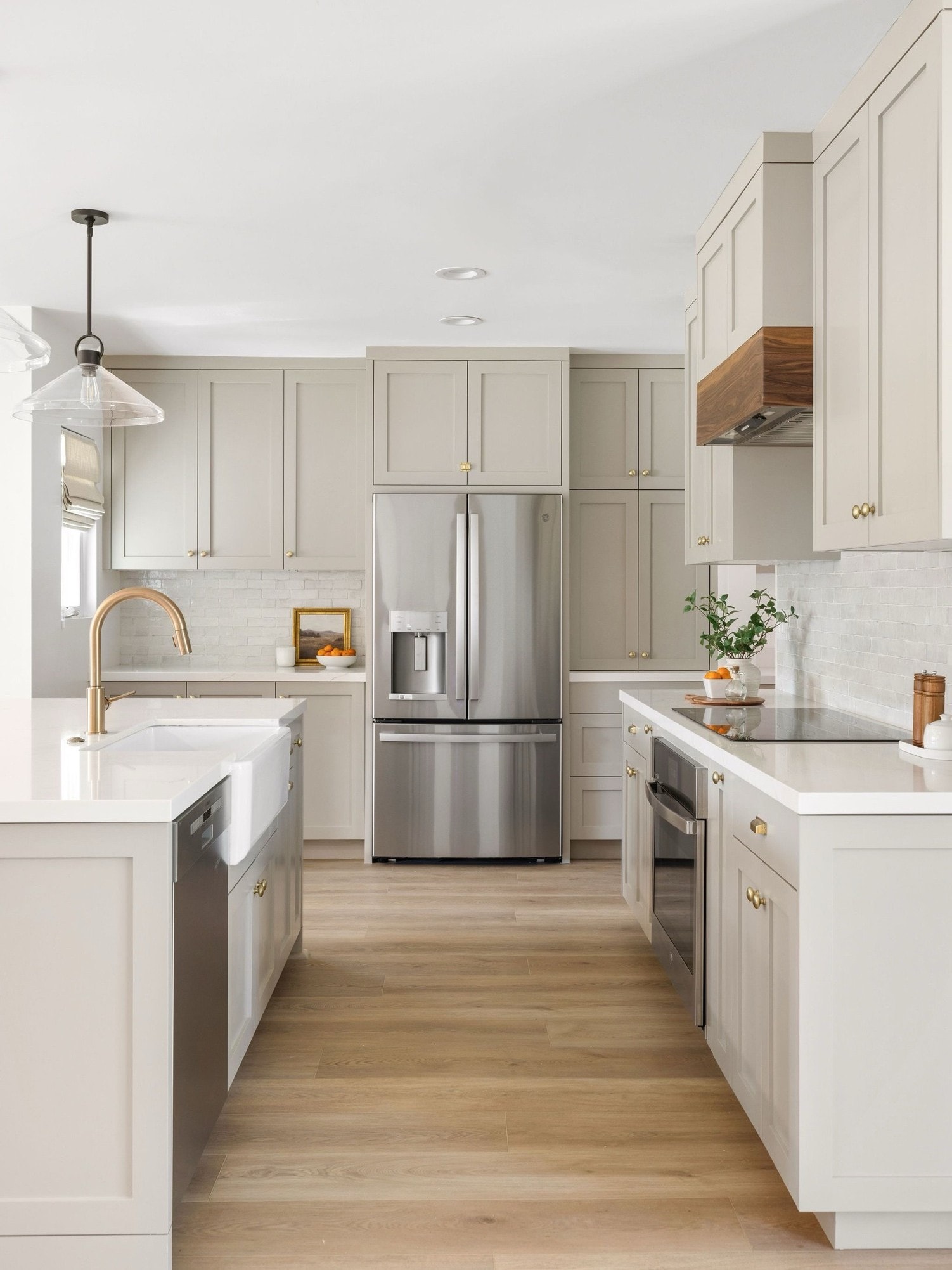 open living with Homestead vinyl plank flooring